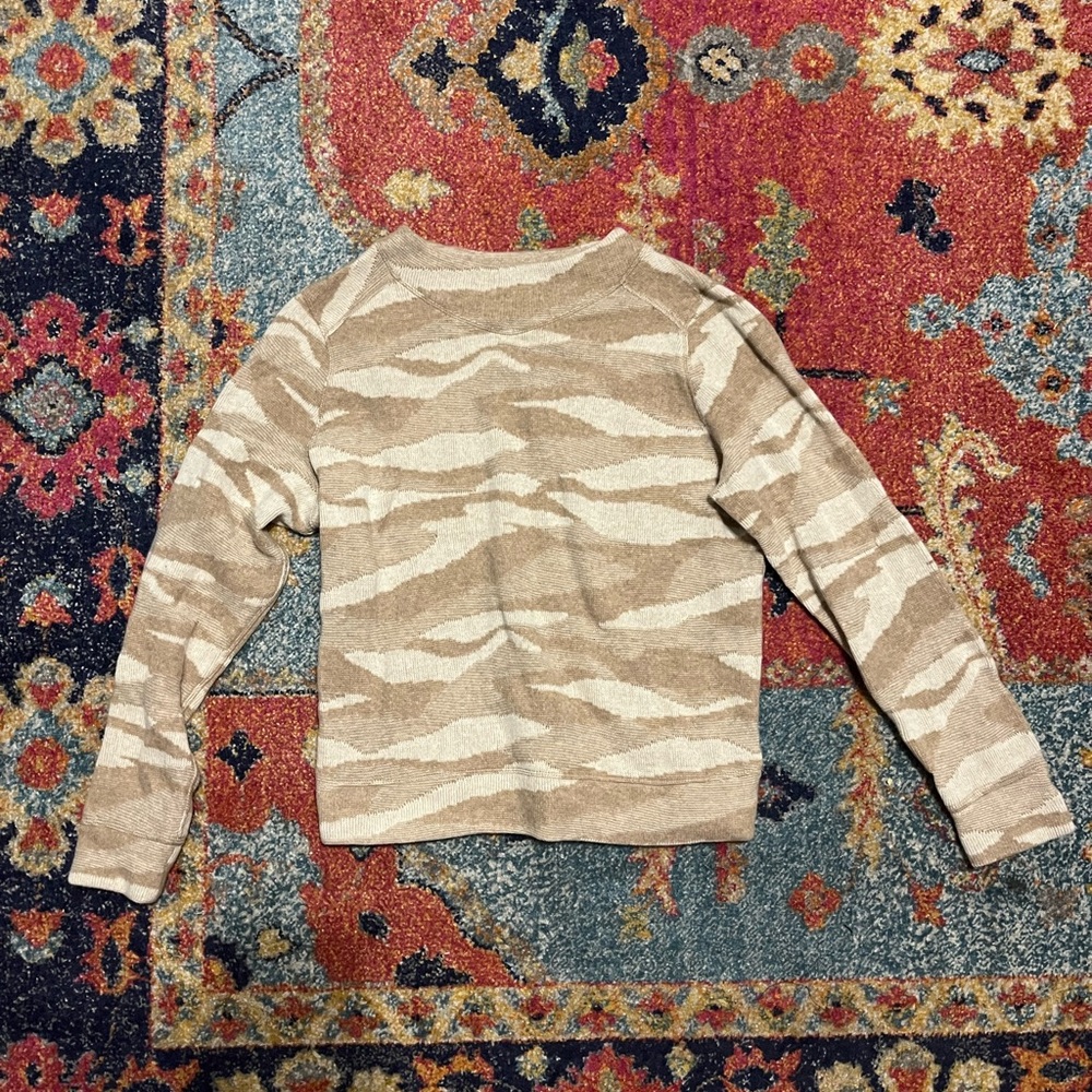 PRANA recycled wool blend sweater